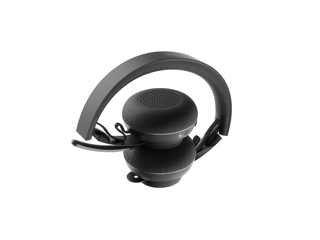 Logitech zone bedrade headset met microfoon met ruisonderdrukking zwart - afbeelding 3 van  6