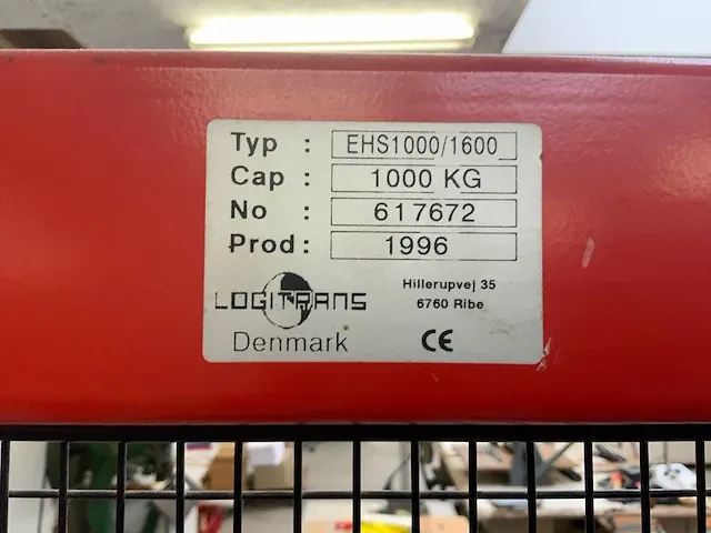 Logitrans - ehs 1000 - stapelaar - afbeelding 3 van  5
