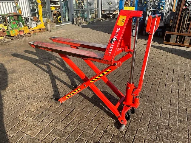 Logitrans hl 1000/3 hand hydraulische palletwagen - afbeelding 1 van  7