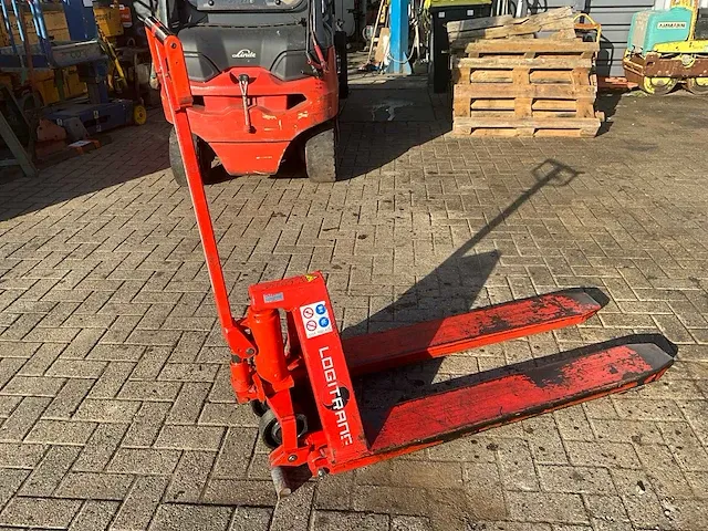 Logitrans hl 1000/3 hand hydraulische palletwagen - afbeelding 5 van  7