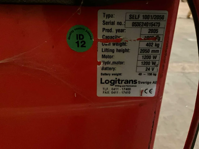 Logitrans self 1001/2050 stapelaar - afbeelding 4 van  9