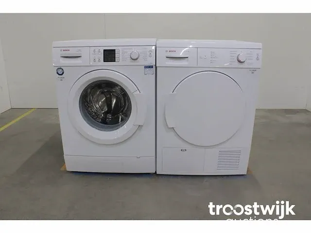 Logixx 7 varioperfect wasmachine & bosch serie|4 droger - afbeelding 1 van  8