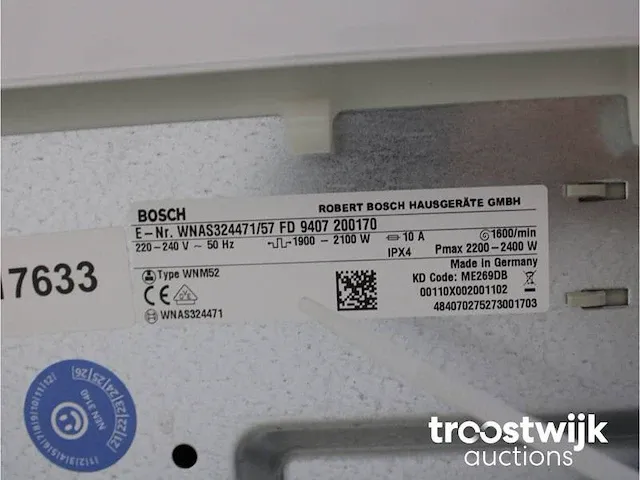 Logixx 7 varioperfect wasmachine & bosch serie|4 droger - afbeelding 5 van  8