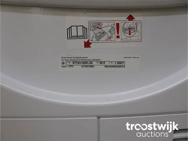 Logixx 7 varioperfect wasmachine & bosch serie|4 droger - afbeelding 8 van  8