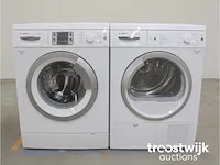 Logixx 8 sensitive aquastar 1600 wasmachine & bosch maxx 7 sensitive droger
