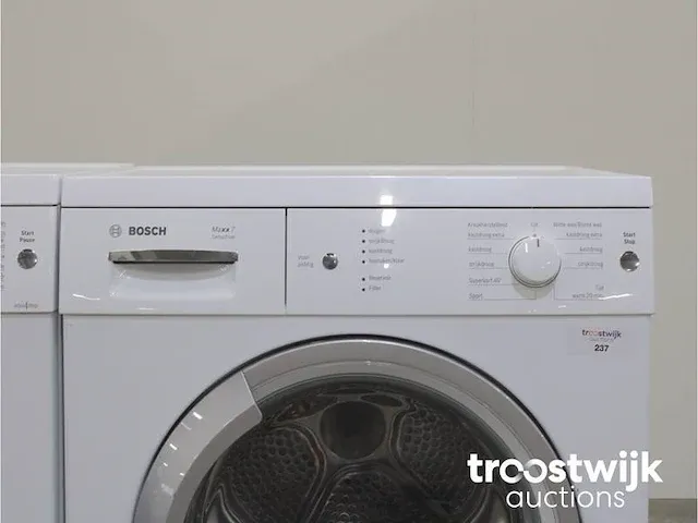 Logixx 8 sensitive aquastar 1600 wasmachine & bosch maxx 7 sensitive droger - afbeelding 6 van  8