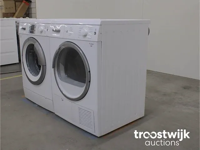 Logixx 8 sensitive aquastar 1600 wasmachine & bosch maxx 7 sensitive droger - afbeelding 7 van  8