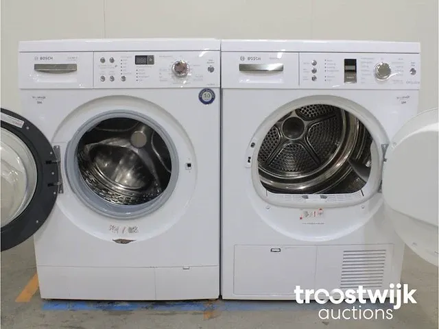 Logixx 8 varioperfect wasmachine & bosch avantixx 7 exclusiv droger - afbeelding 2 van  8