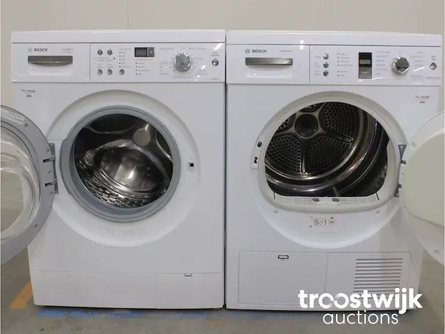 Logixx 8 varioperfect wasmachine & bosch avantixx 7 exclusiv droger - afbeelding 2 van  8