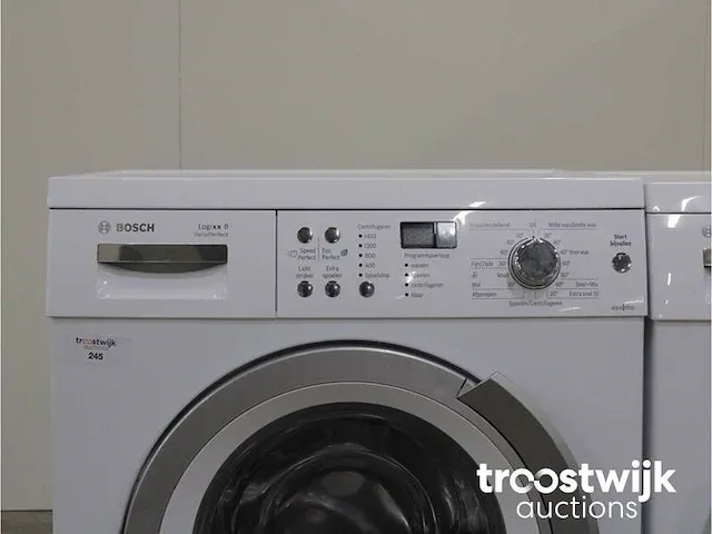 Logixx 8 varioperfect wasmachine & bosch avantixx 7 exclusiv droger - afbeelding 3 van  8