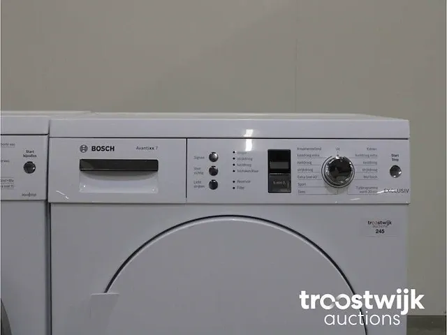 Logixx 8 varioperfect wasmachine & bosch avantixx 7 exclusiv droger - afbeelding 6 van  8