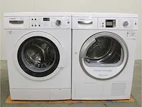 Logixx 8 varioperfect wasmachine & bosch ecologixx 7 droger - afbeelding 1 van  8