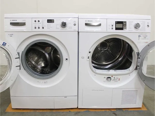 Logixx 8 varioperfect wasmachine & bosch ecologixx 7 droger - afbeelding 2 van  8