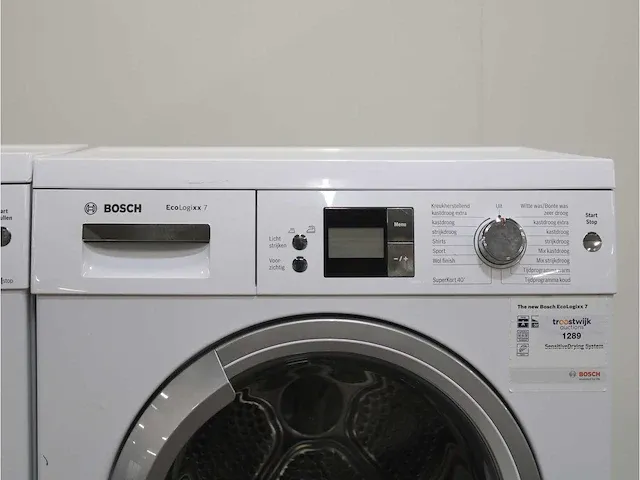 Logixx 8 varioperfect wasmachine & bosch ecologixx 7 droger - afbeelding 6 van  8