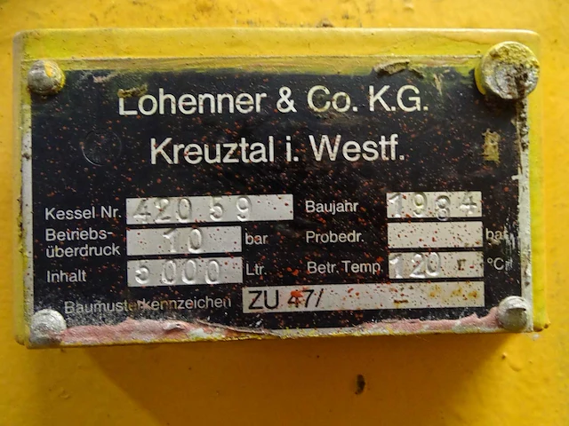 Lohenner - 1984 - 42059 - buffertank - afbeelding 3 van  5