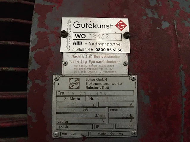 Loher elektromotor - afbeelding 5 van  5