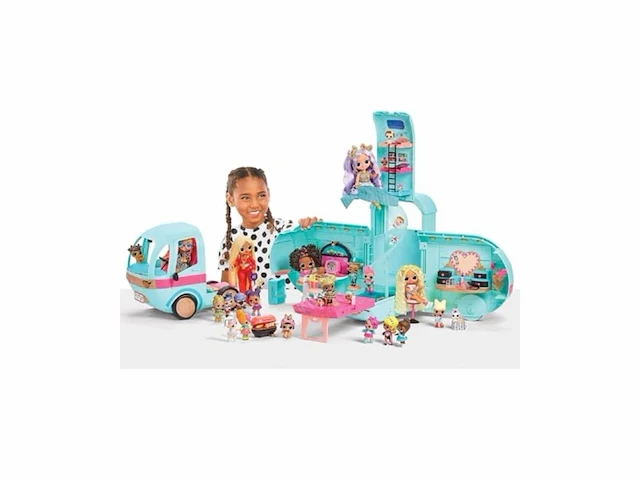 L.o.l. surprise! glam n' go camper poppen camper - afbeelding 1 van  4