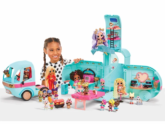 L.o.l. surprise! glam n' go camper poppen camper - afbeelding 2 van  4