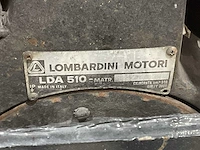 Lombardini lda 510 tweewielige trekker met frees - afbeelding 6 van  14