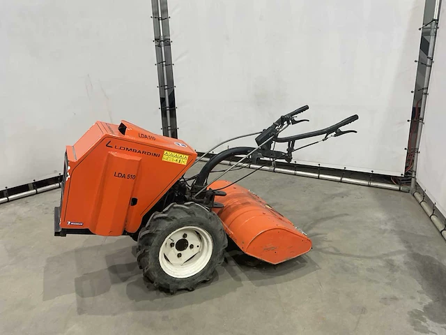 Lombardini lda 510 tweewielige trekker met frees - afbeelding 7 van  14