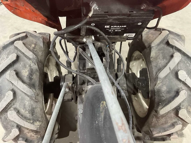 Lombardini lda 510 tweewielige trekker met frees - afbeelding 12 van  14