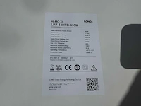 Longi - set van 5 zonnepanelen (455 wp) met 2 kw omvormer - afbeelding 2 van  3