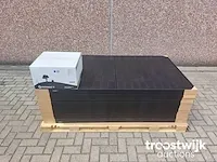 Longi set van 14 full black longi 350 zonnepanelen en 1 growatt min 4600tl-xe omvormer (1-fase) - afbeelding 1 van  9