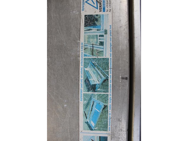 Loodbewerkingstafel endesa w.o. snijden, zetten en felsen. afmeting 120 x 62 x 21 cm. - afbeelding 3 van  3