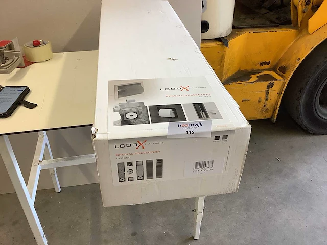 Looox - cl1 mat zwart - inbouw reserverolhouder - afbeelding 3 van  4