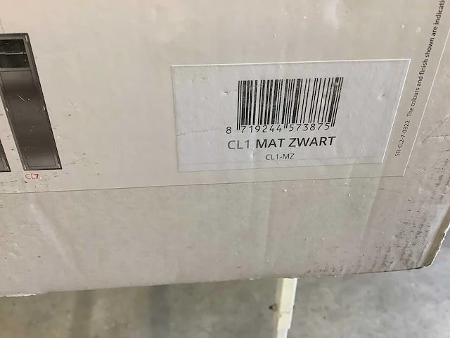 Looox - cl1 mat zwart - inbouw reserverolhouder - afbeelding 4 van  4