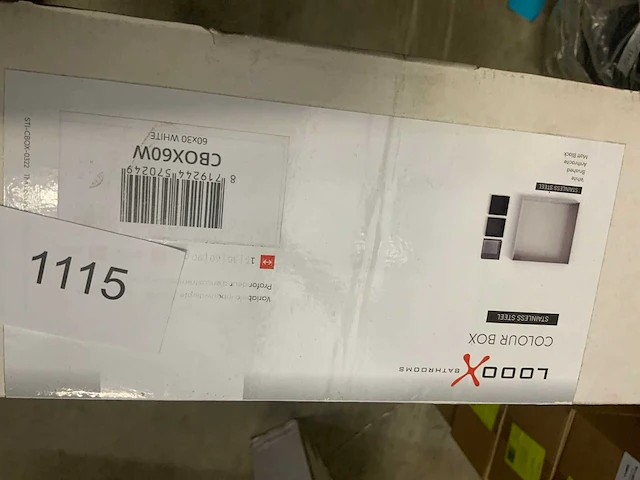 Looox cbo60w in- opbouwnis 60x30cm (400x) - afbeelding 3 van  4