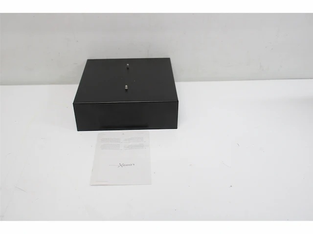 Looox colour box inbouwnis 30x30x10cm rvs zwart mat - afbeelding 3 van  3