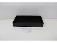 Looox colour box inbouwnis 60x30x10cm rvs zwart mat - afbeelding 1 van  1