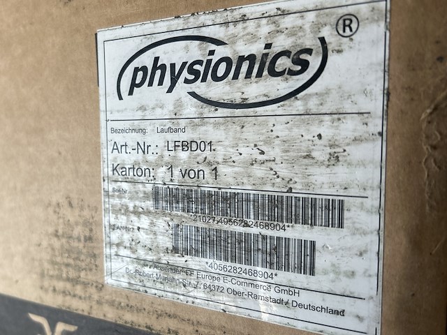 Loopband opvouwbaar physionics, lfbd01 - afbeelding 4 van  4