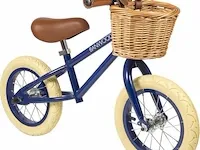 Loopfiets banwood, first go, blauw - afbeelding 2 van  5
