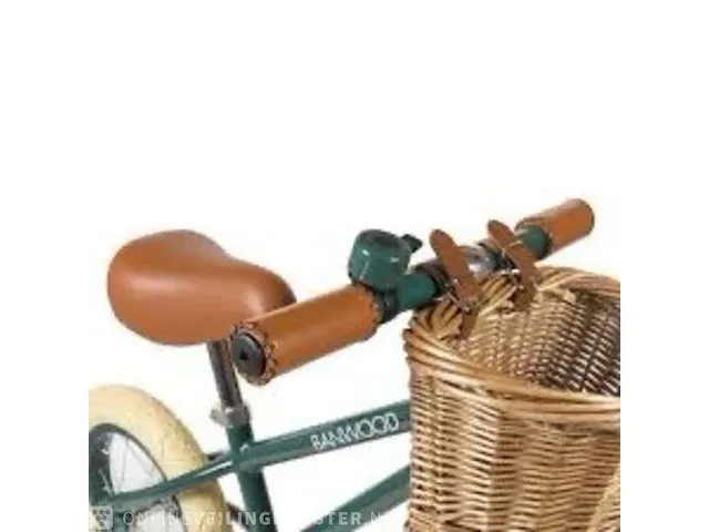 Loopfiets banwood, first go!, groen - afbeelding 2 van  5