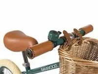 Loopfiets banwood, first go!, groen - afbeelding 2 van  5