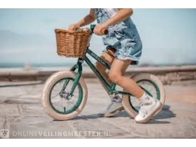 Loopfiets banwood, first go!, groen - afbeelding 5 van  5