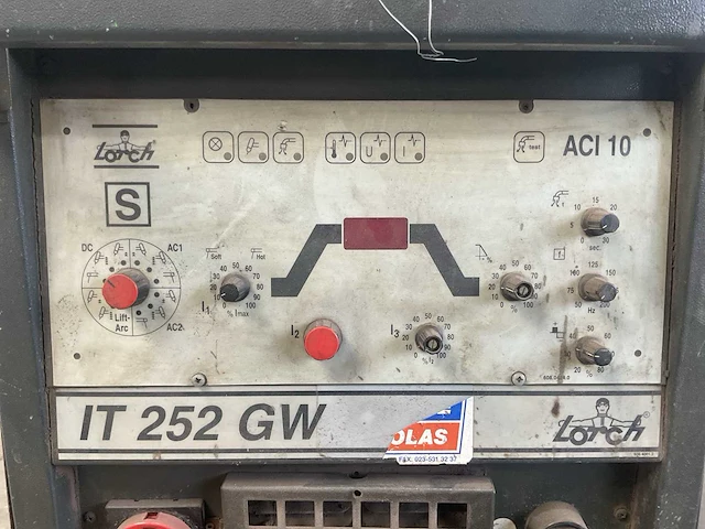 Lorch it 252 gw lasapparaat - afbeelding 6 van  8