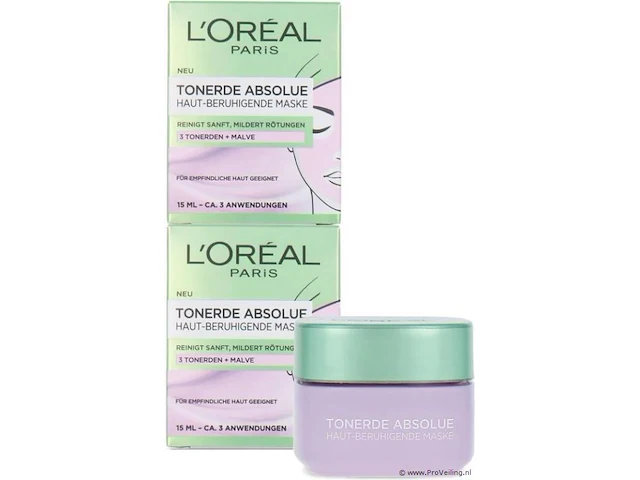 L'oréal pure clay soothing masker - afbeelding 1 van  1