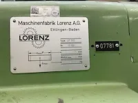 Lorenz lf315 tandwiel freesmachine - afbeelding 6 van  25