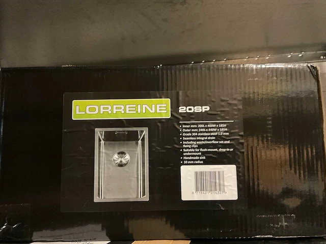 Lorreine 20sp spoelbak - afbeelding 3 van  3
