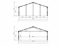 Losberger de boer - 2017 - 1240 m2 - aluminium hal/tent - afbeelding 2 van  42
