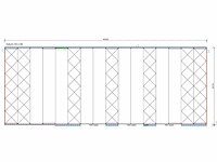 Losberger de boer - 2017 - 2466 m2 - aluminium hal/tent - afbeelding 3 van  65
