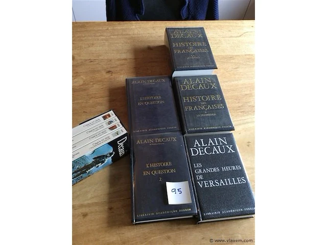 Lot alain decaux - afbeelding 1 van  3