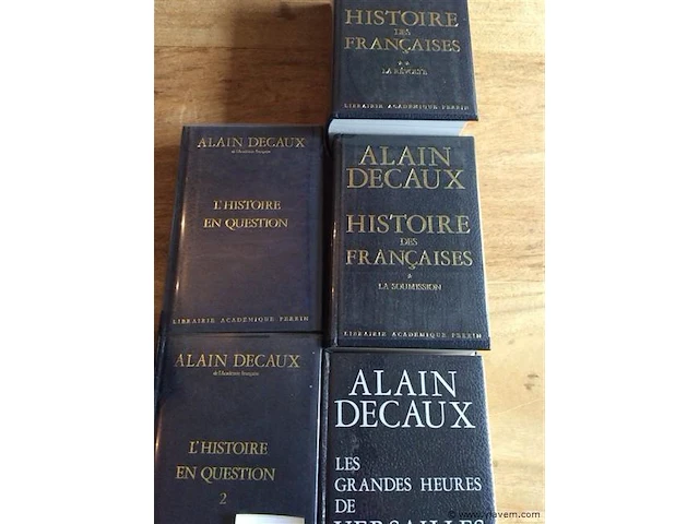 Lot alain decaux - afbeelding 3 van  3