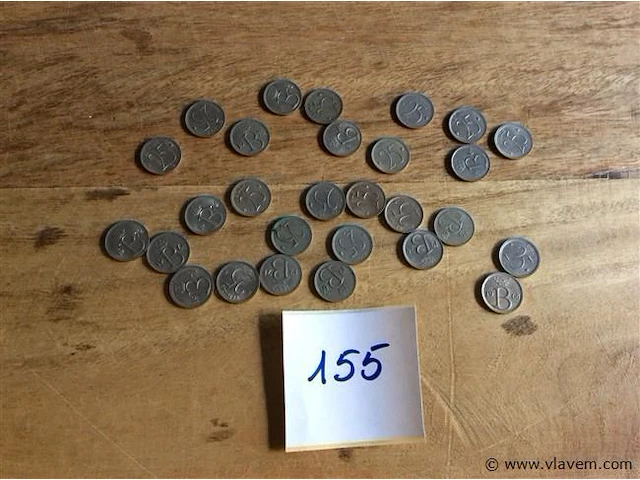 Lot belgische munten 25 ct - afbeelding 1 van  2