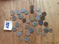 Lot belgische munten divers - afbeelding 1 van  3
