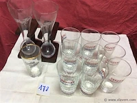 Lot bierglazen - afbeelding 1 van  3