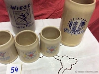 Lot bierkruiken - afbeelding 2 van  3
